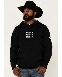 Hooey Men's "Tres" Logo Hooded Sweatshirt Black 11 Hooey Men's "Tres" Logo Hooded Sweatshirt Black -Hooey Shop 2000370563 001 P1 1