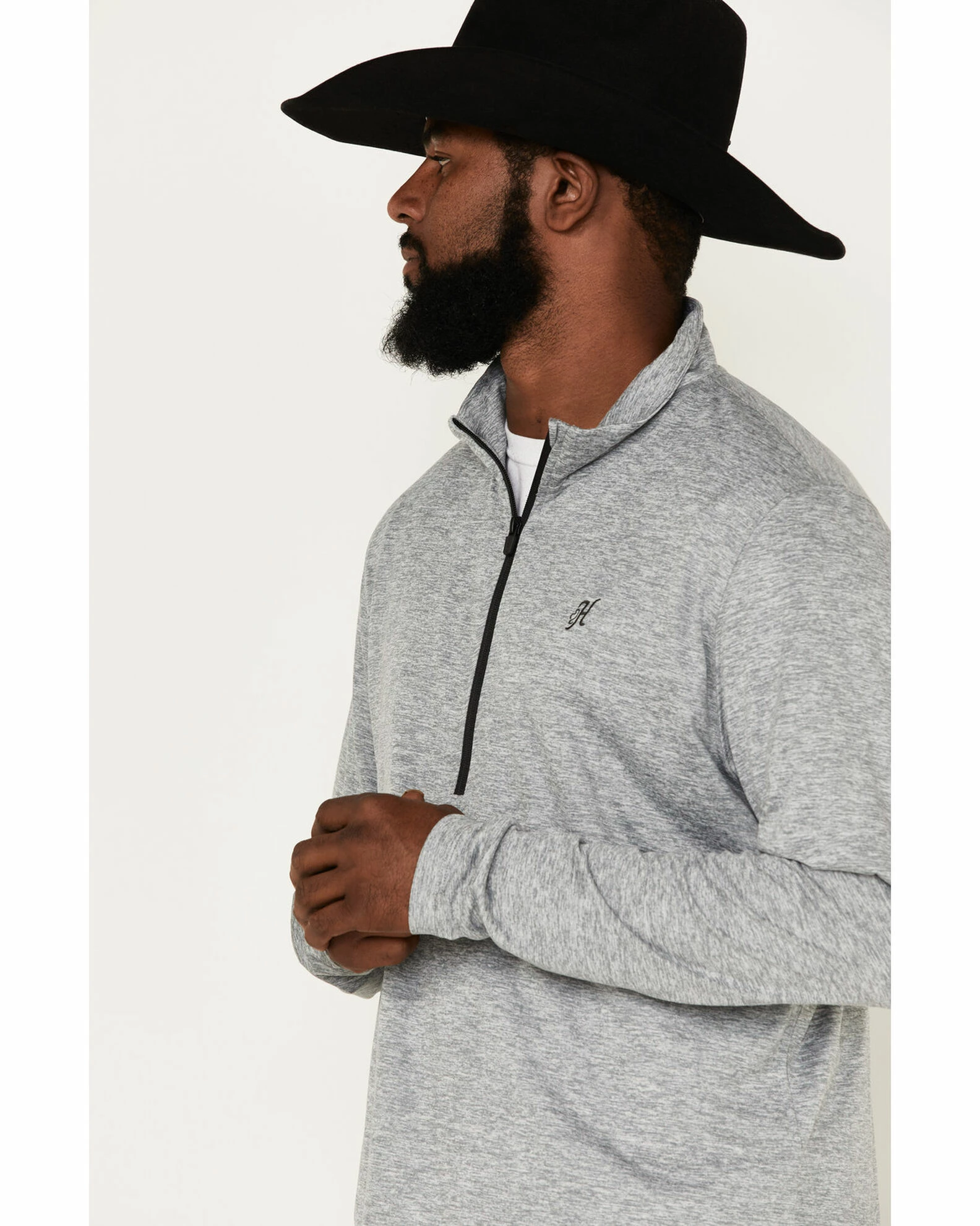 Hooey Men's Range Quarter-Zip Pullover 4 Hooey Men's Range Quarter-Zip Pullover - Image 2