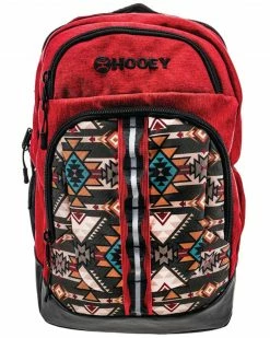 Hooey Ox Southwestern Print Backpack For None Red