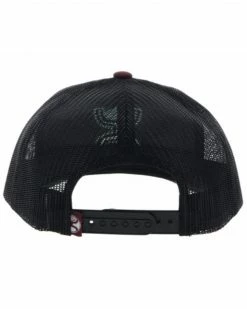 Alternative view of Hooey Men's Sterling Mesh Back Baseball Cap Burgundy