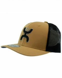 Hooey Men's Sterling Mesh Back Baseball Cap Tan