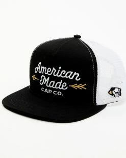 Hooey Men's American Made Cap Co. Baseball Cap Black -Hooey Shop 2000375964 001 P1 1