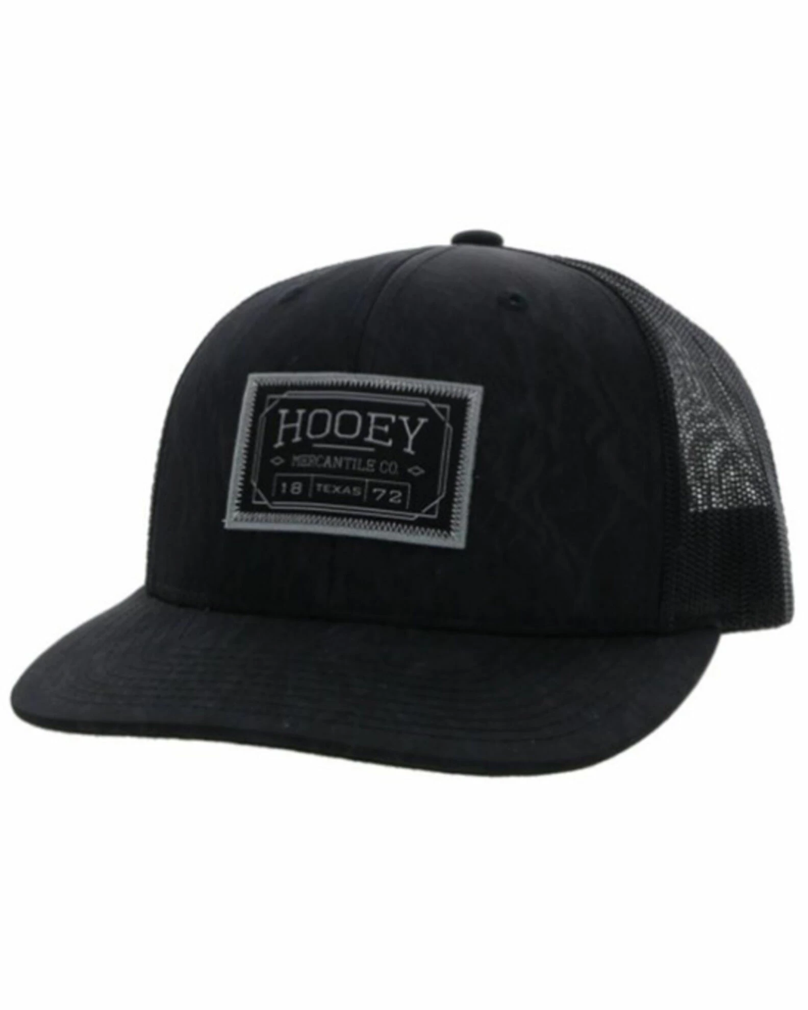 Hooey Men's Doc Mesh Back Baseball Cap Black 2 Hooey Men's Doc Mesh Back Baseball Cap Black