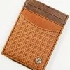 Hooey Men's Hands Up Basket Weave Money Clip