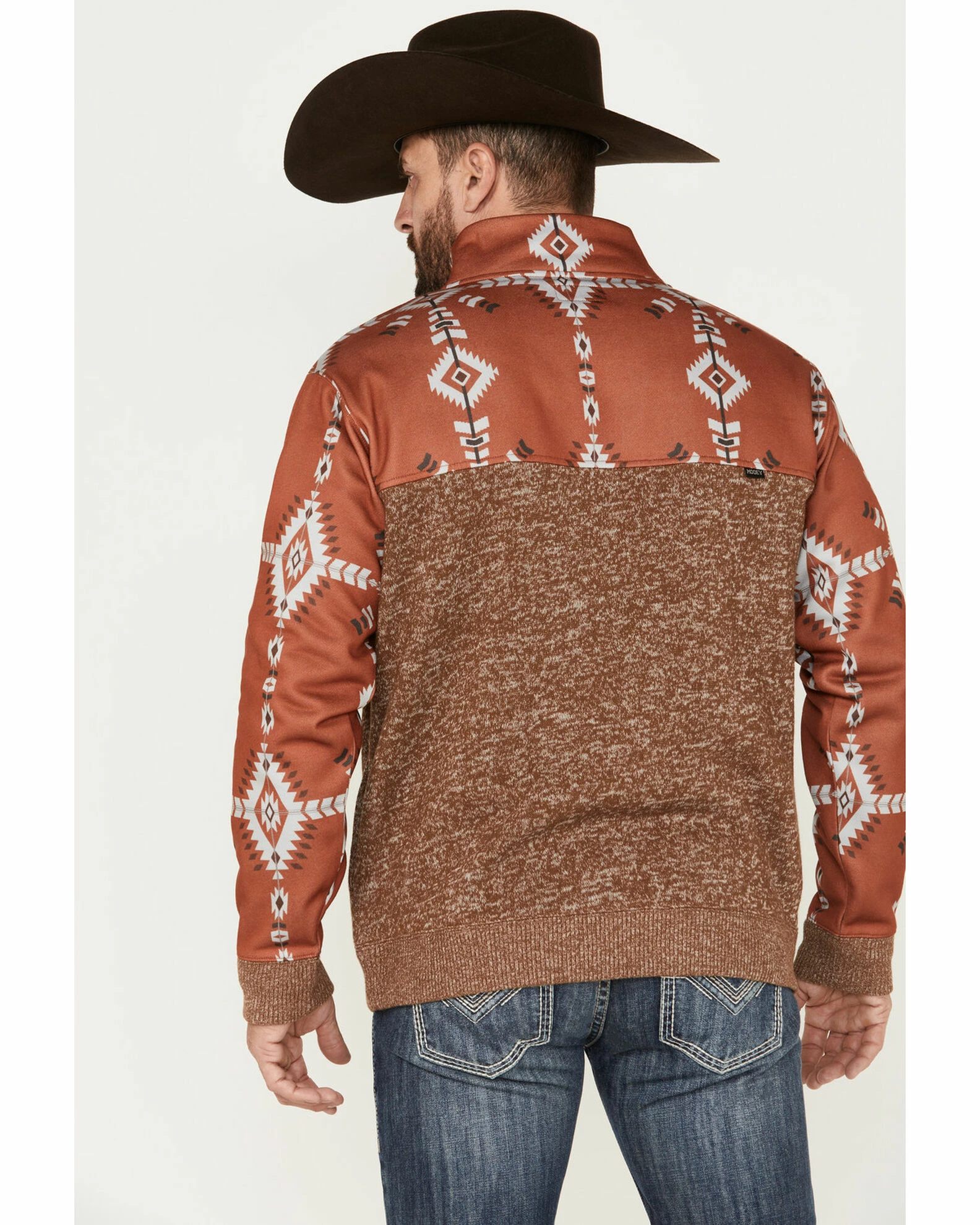 Hooey Men's Stevie Southwestern Print Sweatshirt 6 Hooey Men's Stevie Southwestern Print Sweatshirt - Image 4